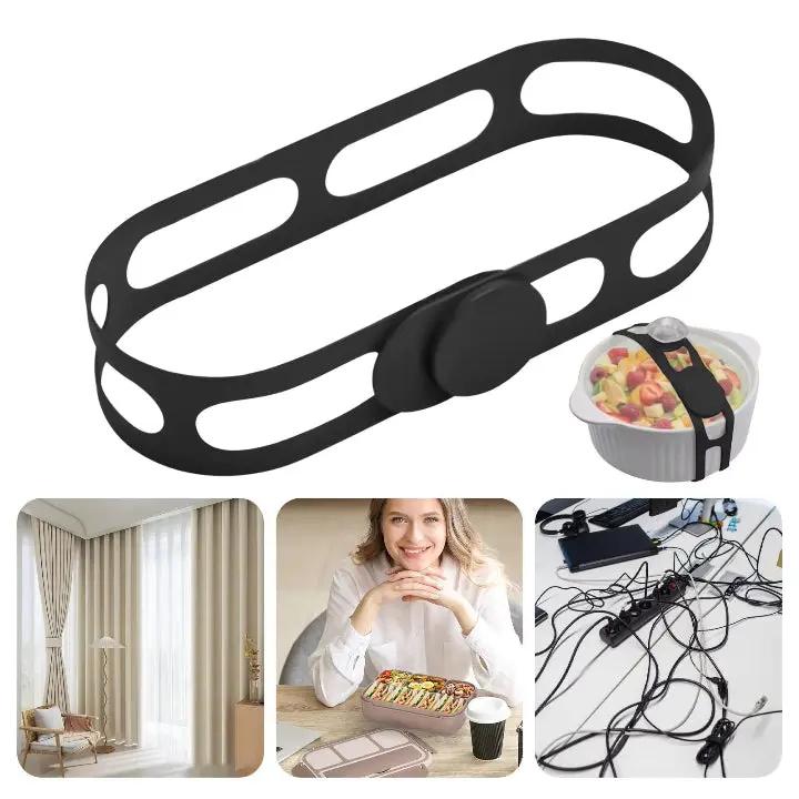 SecureSeal™ | Silikon-Befestigungsband für Schüsseln und Behälter