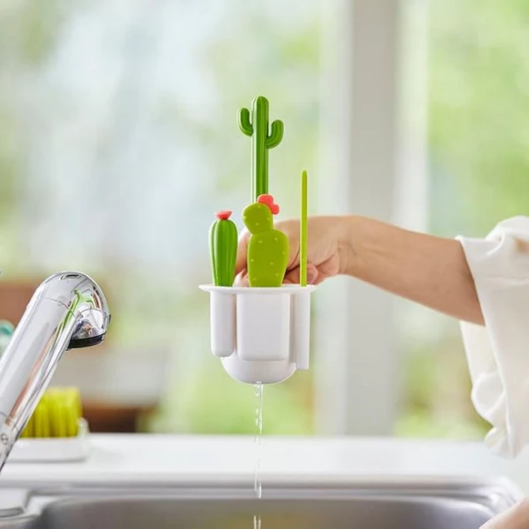 CactiClean™ | 4-in-1-Kaktus-Reinigungsbürste