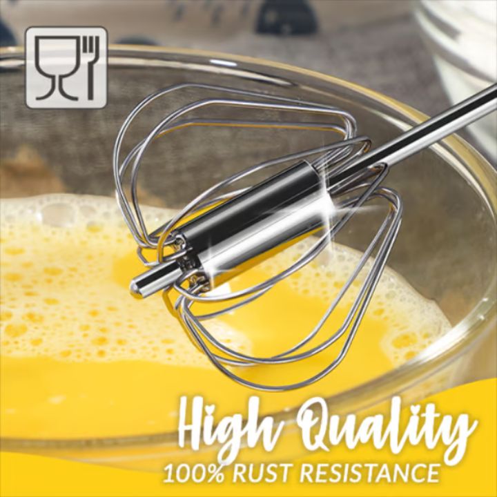 WhiskBuddy | Edelstahl-Schneebesen – Schnelles & Einfaches Mixen