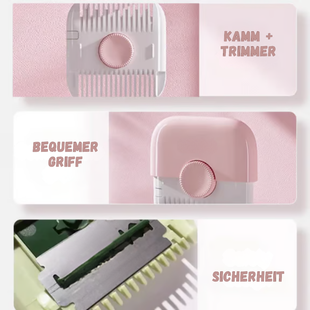 TwinTrim™ | 2 in 1 Haartrimmer und Kamm