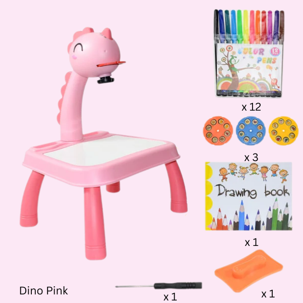 50% RABATT | ArtiGlow™ | Der Magische Projektor für Kreative Kinder: 24 Bilder, Unendlicher Spaß!