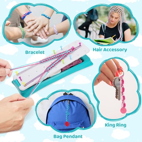 1+1 GRATIS | Twislet™ | DIY Flechtset für Armbänder & Schmuck | Kreatives Bastelset für Kinder & Erwachsene