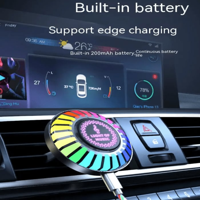 CarGlow™ | Veredeln Sie Ihr Auto mit Musik, Licht und Duft!