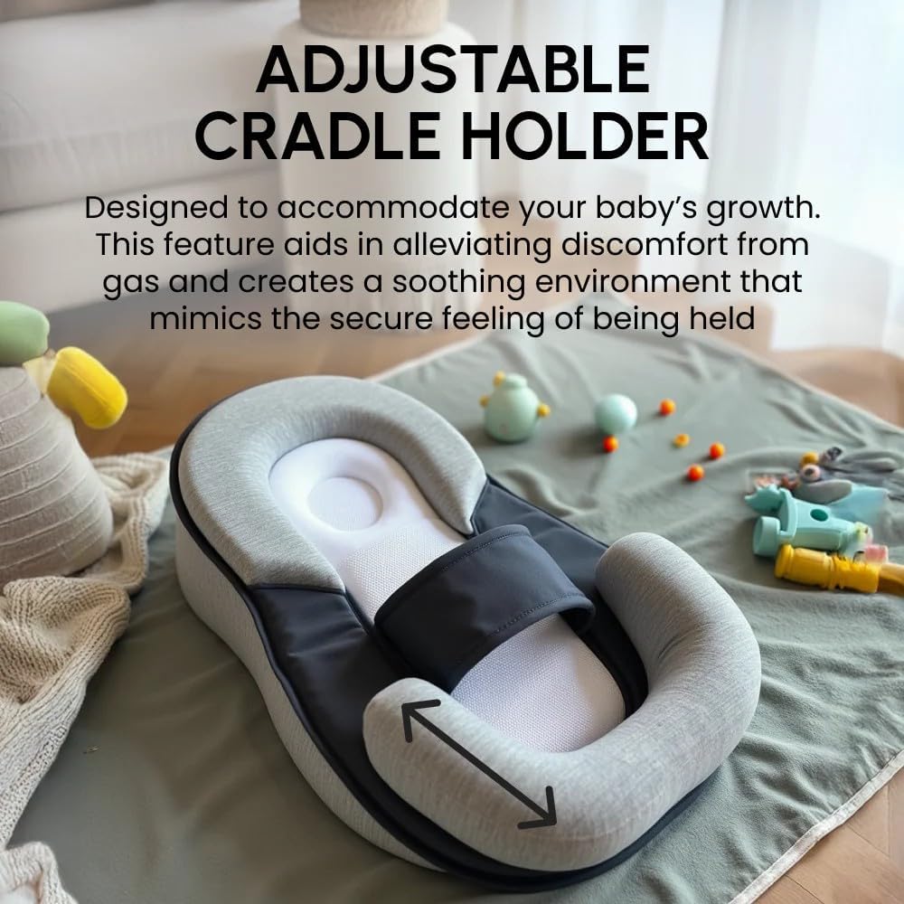 50% RABATT | CozyCradle™ |  Das ultimative Anti-Spucknester-Kissen für Babys für einen bequemen und sicheren Schlaf
