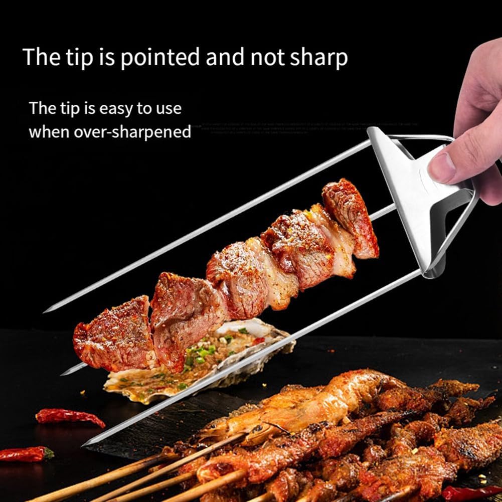 1+1 Gratis | GrillTwist™ | Perfekt gegrillte Spieße in Sekundenschnelle