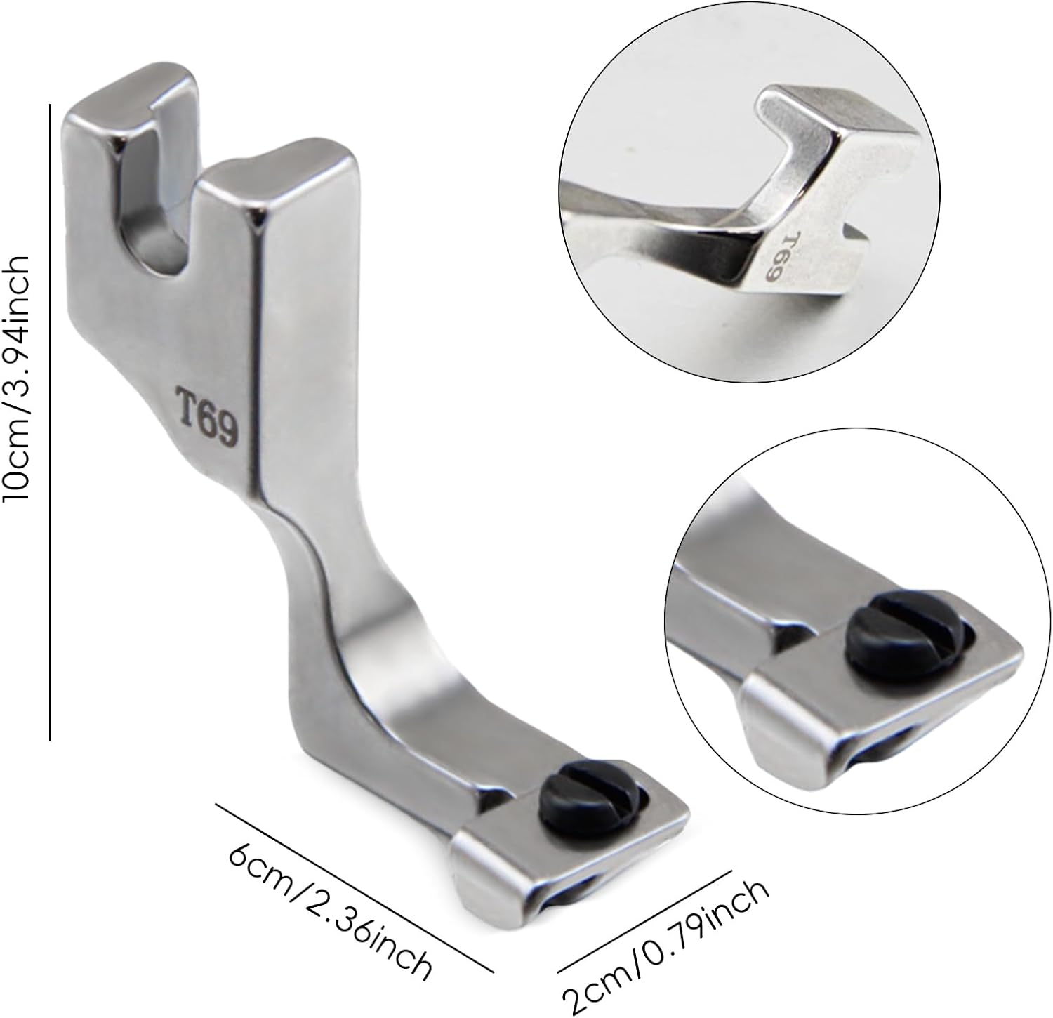 1+1 GRATIS | ZipFlex™ | Verstellbarer Reißverschlussfuß für Nähmaschine