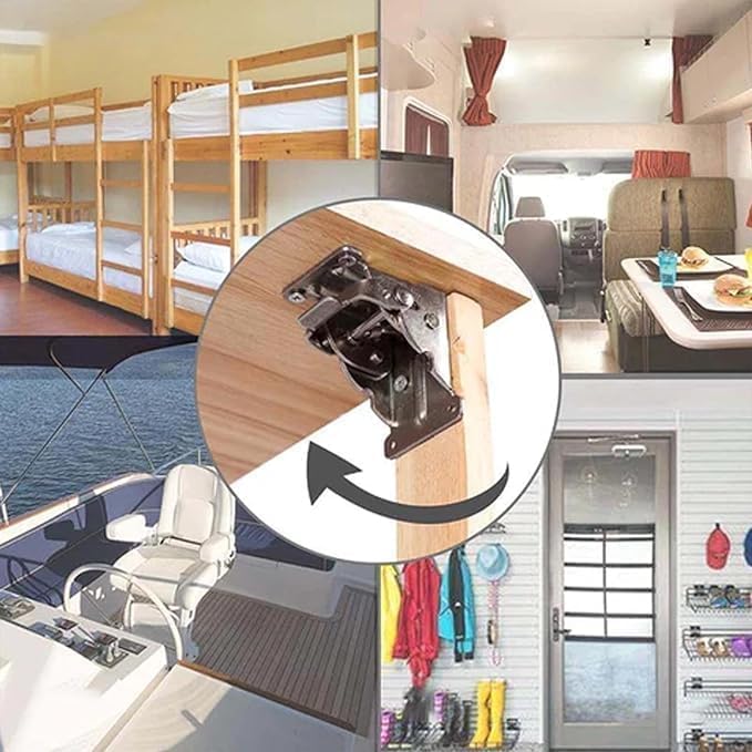 1+1 GRATIS | FoldClamp™ | Faltbare, hochbelastbare Eckhalterungen mit Verriegelungsmechanismus