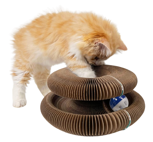 50% RABATT | Katzenburg™ | Spielzeug aus Pappe für Katzen