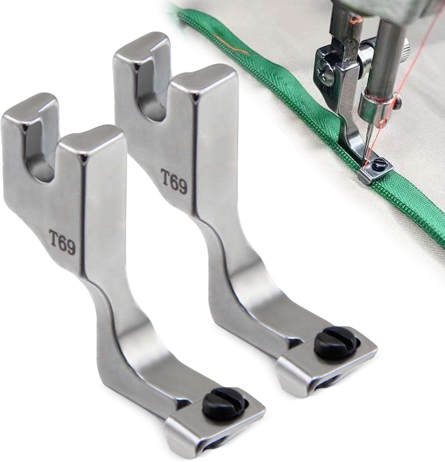 1+1 GRATIS | ZipFlex™ | Verstellbarer Reißverschlussfuß für Nähmaschine