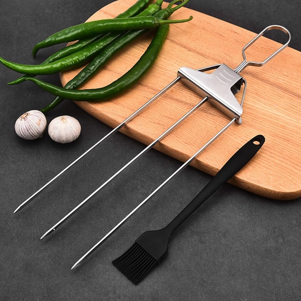1+1 Gratis | GrillTwist™ | Perfekt gegrillte Spieße in Sekundenschnelle