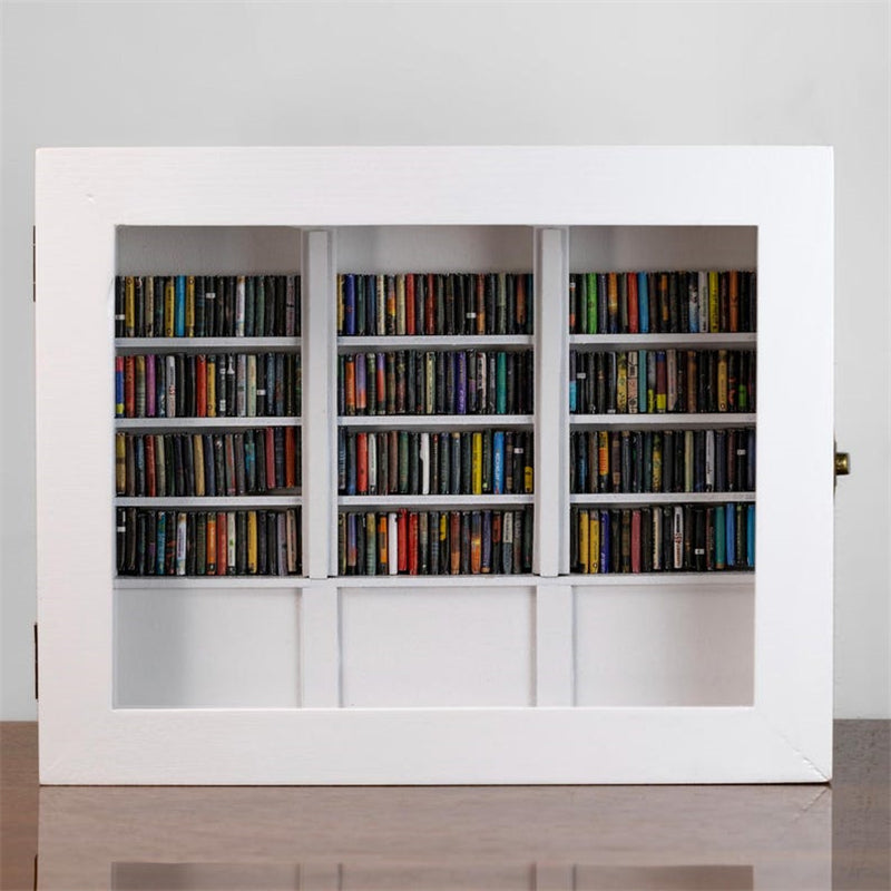 CalmiShelf™ | Bücherregal zur Linderung von Angstzuständen (enthält 200 Bücher)