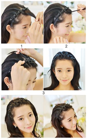 1+2 GRATIS | BangStyle™ | Haarspange für doppelte Ponyfrisur