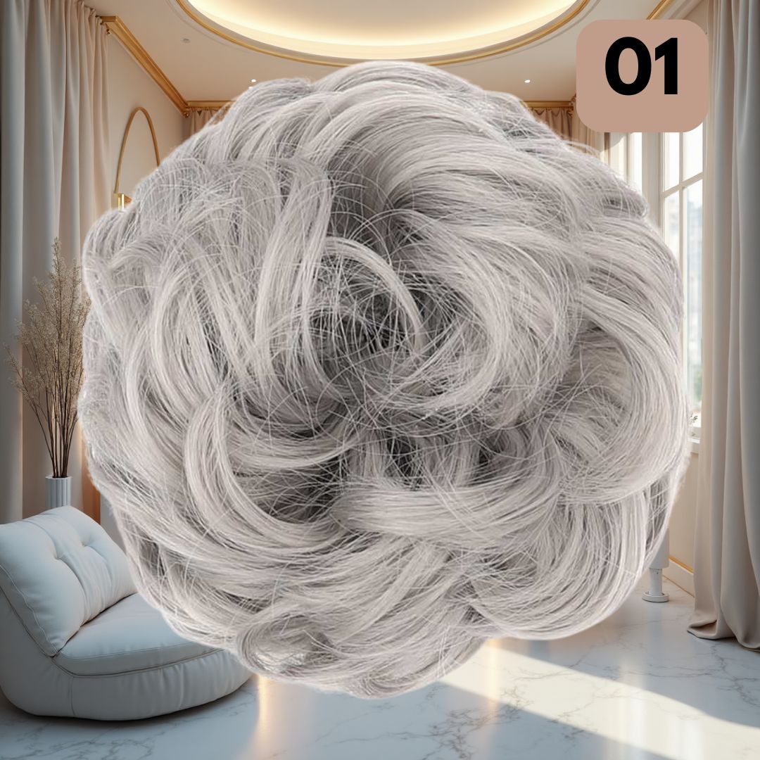 1+1 GRATIS | LoopCurl™ | Verstellbarer Duttaufsatz im Vogelnest-Design | Mehr Volumen & elegante Frisuren in Sekunden