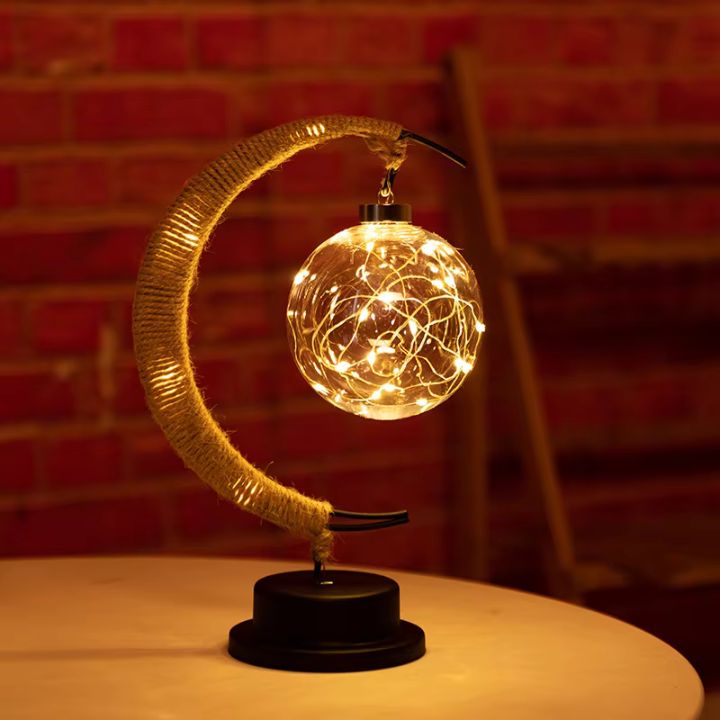 MystiMoon | Magische LED-Mondlampe – Verzauberte Deko für jeden Raum