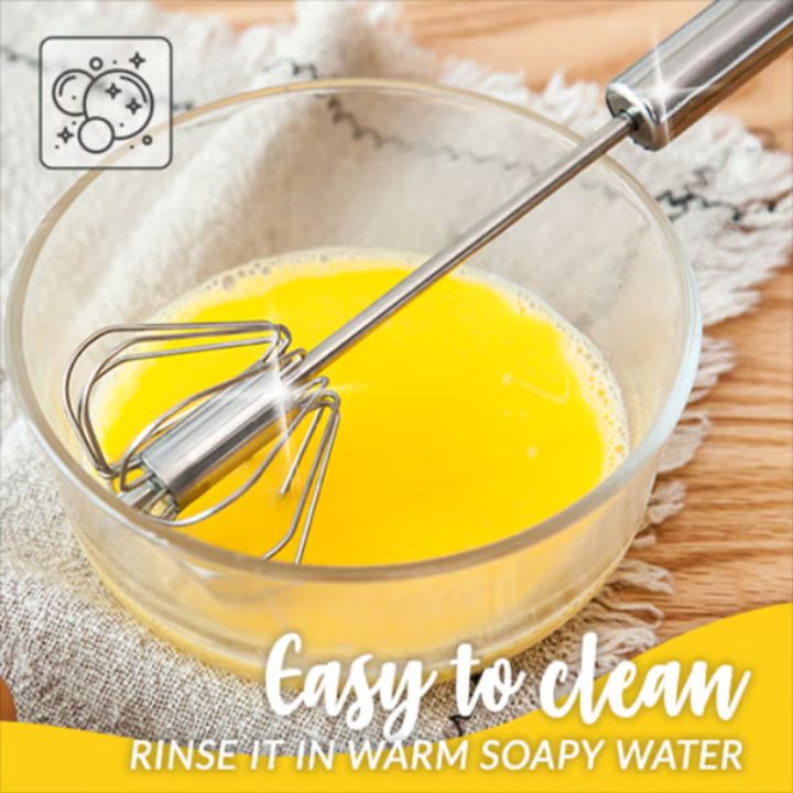 WhiskBuddy | Edelstahl-Schneebesen – Schnelles & Einfaches Mixen