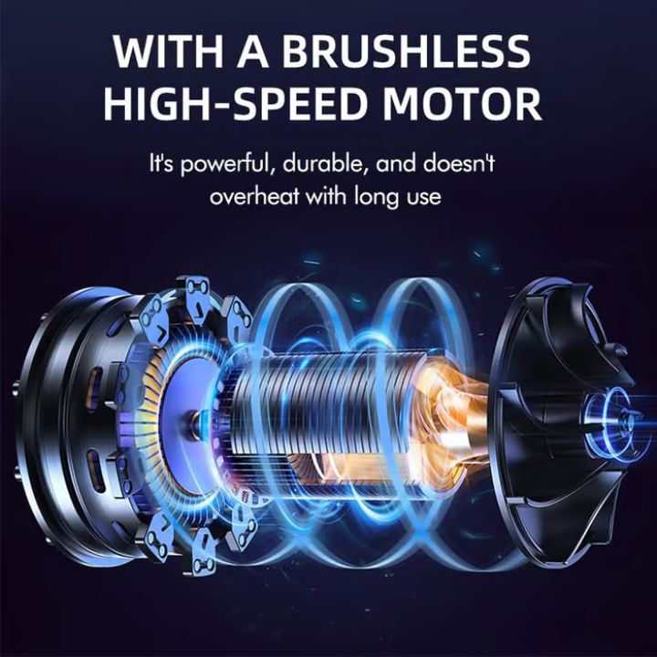 TurboFan | Schnurloses Turbo-Gebläse Air Duster für die Reinigung