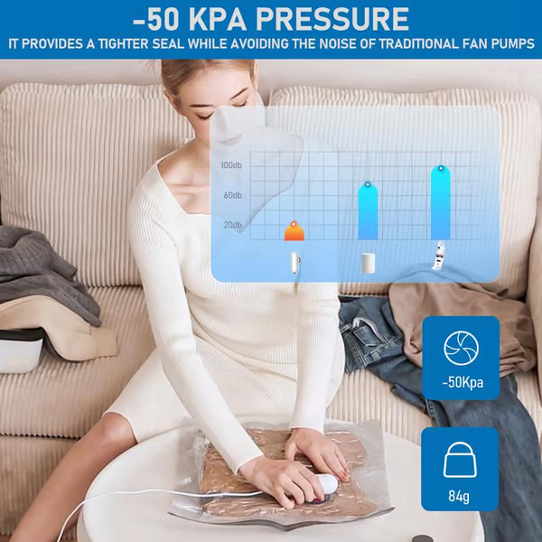 50% Rabatt | VacPack™ | Maximiere deinen Stauraum clever & einfach