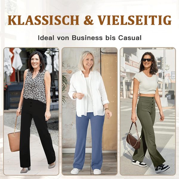 KomfortPlus™ | Lässige Stretch-Hose mit hoher Taille für Frauen