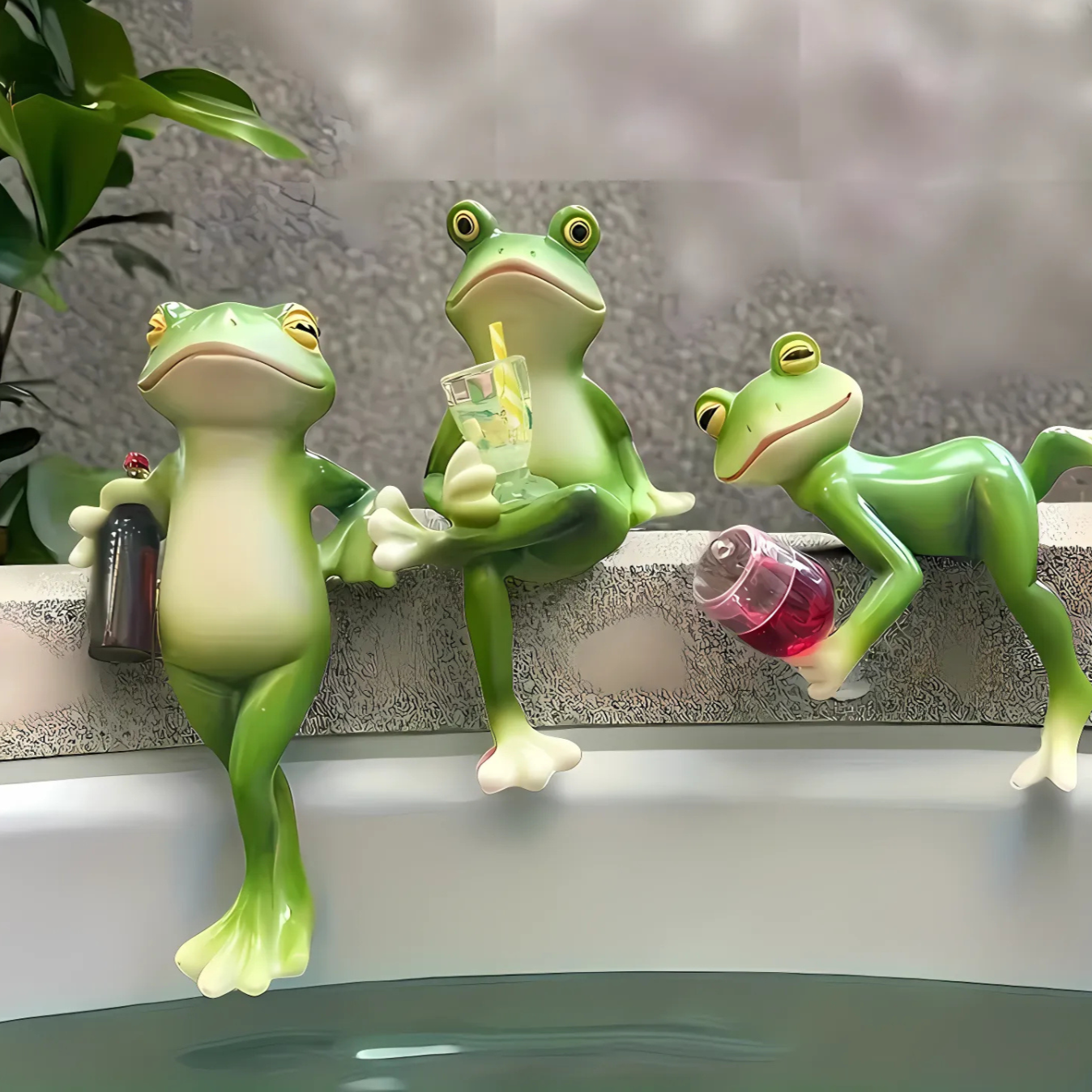 FrogWhimsy | Die freche Dekoration für Töpfe und Gärten