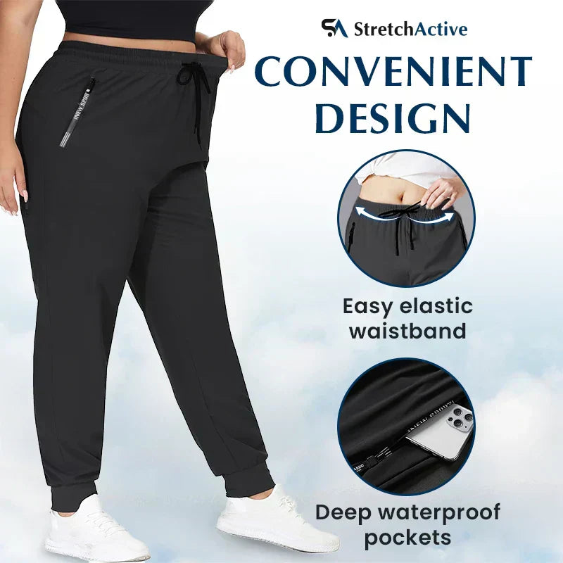 FlexiSilk™ | Superelastische Sporthose aus neutralem Ice Silk
