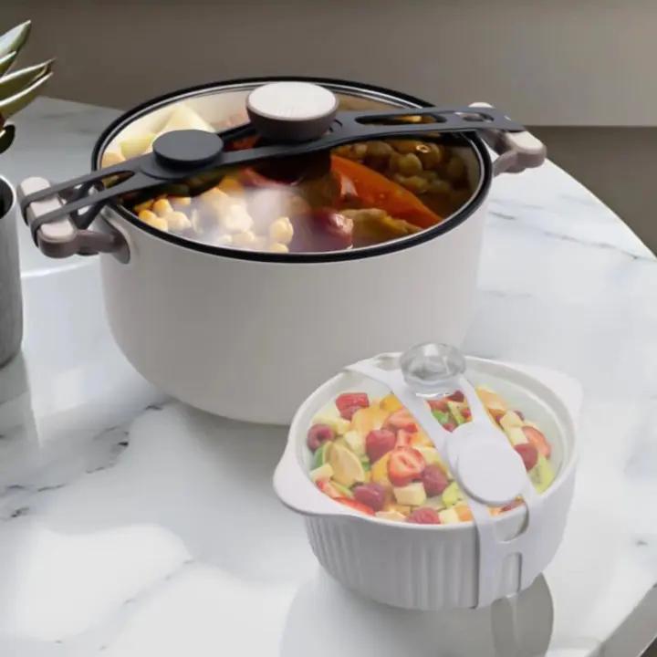 SecureSeal™ | Silikon-Befestigungsband für Schüsseln und Behälter