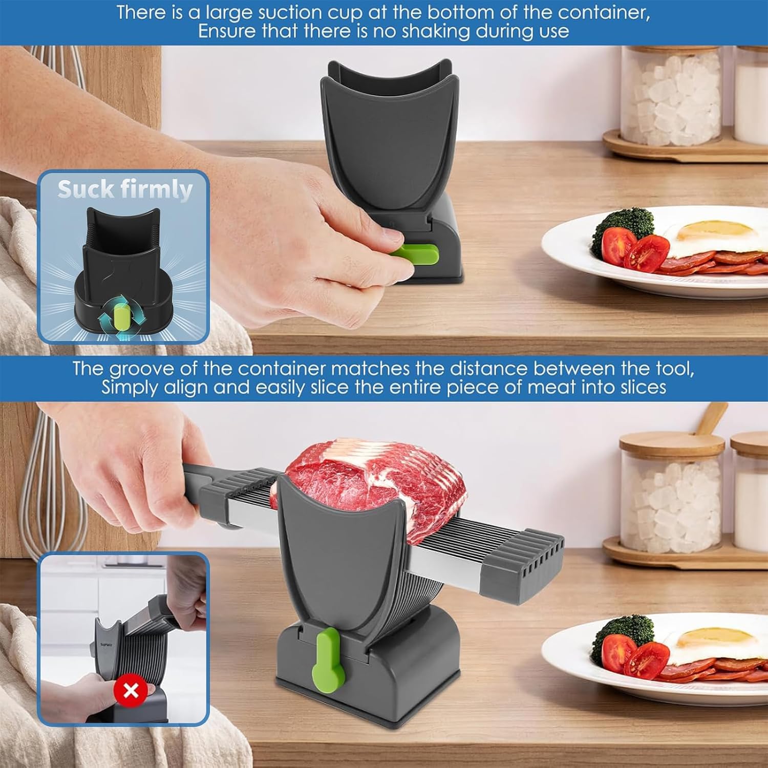 50% Rabatt | SlicePro™ | Stressfreies Kochen mit 18 perfekten Scheiben auf einmal