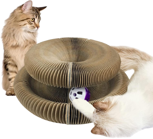 50% RABATT | Katzenburg™ | Spielzeug aus Pappe für Katzen