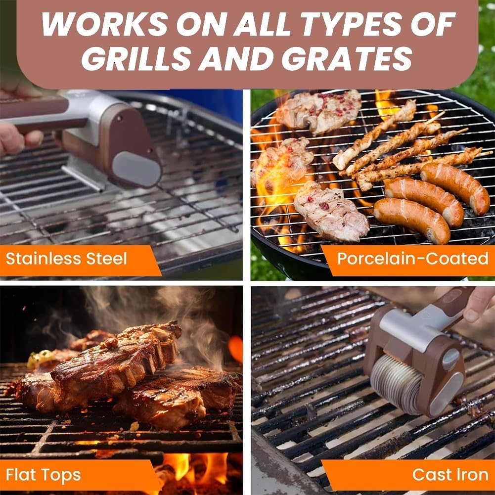 GrillBoss™ | Elektrischer und bürstenloser Grillreiniger