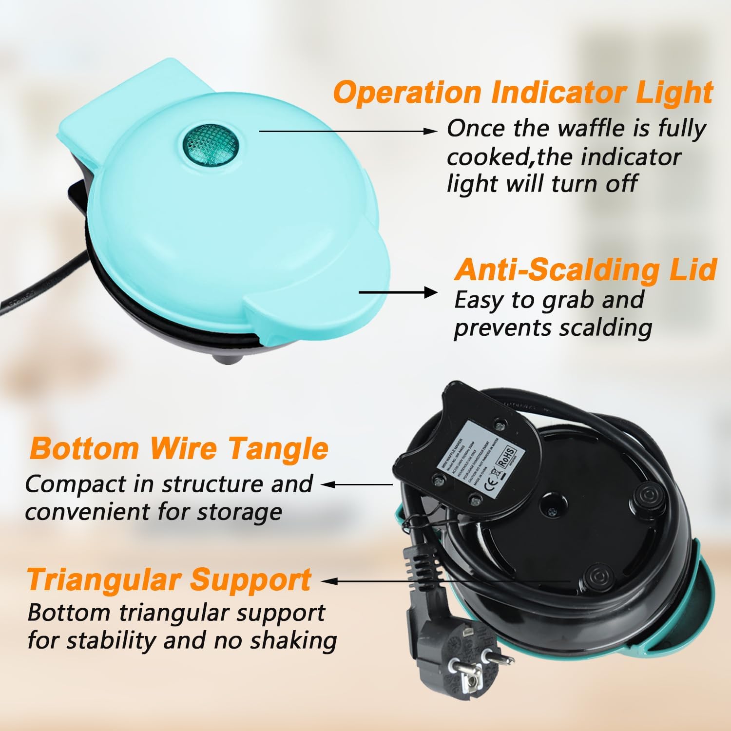 50% RABATT | Bundtzy™ | Mini-Kuchenmaker – Elektrischer Kuchenautomat für fluffige Mini-Kuchen in 10 Minuten