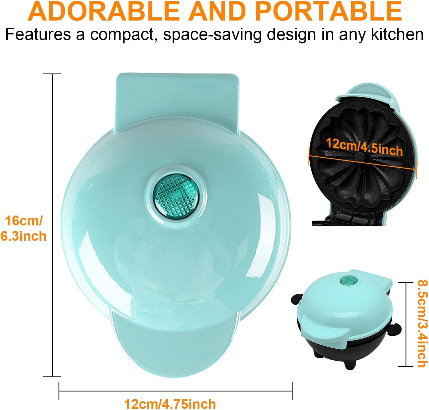 50% RABATT | Bundtzy™ | Mini-Kuchenmaker – Elektrischer Kuchenautomat für fluffige Mini-Kuchen in 10 Minuten