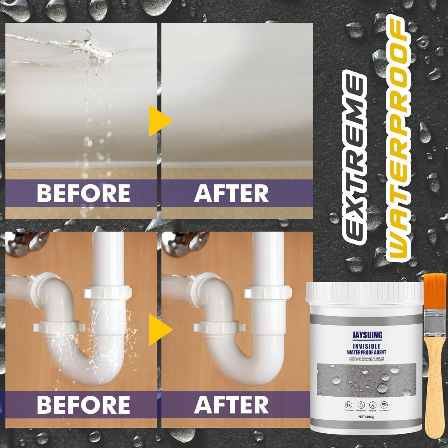 1+2 Gratis | Sealant Gel™ | Die Lösung für alle Ihre Probleme mit undichten Stellen zu Hause!