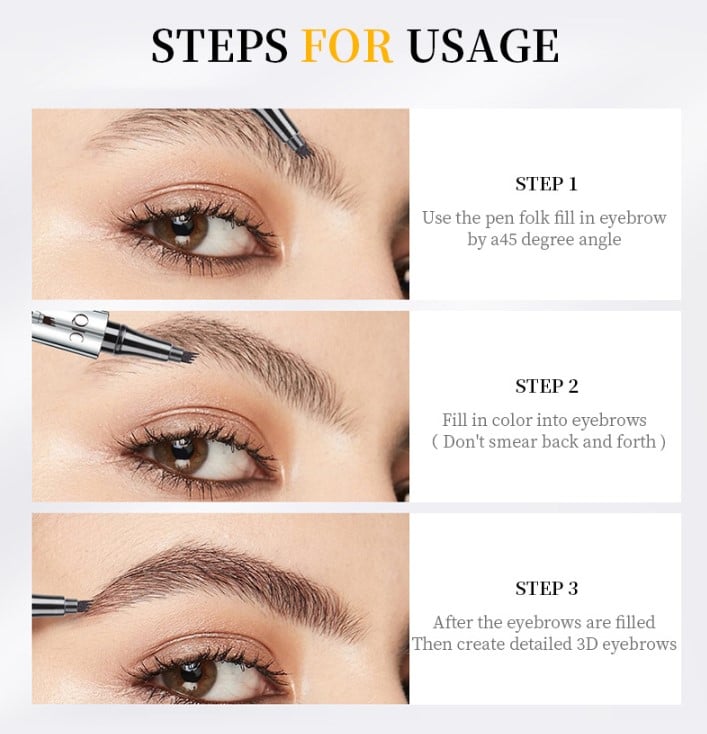1+1 Gratis | 3D Microblading™ | wasserfester Augenbrauenstift