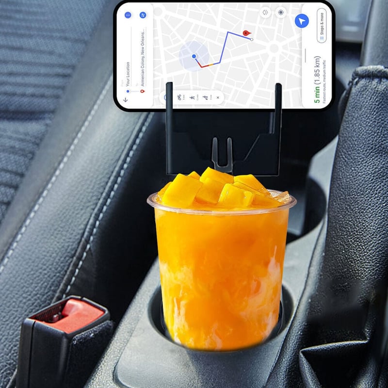 1+1 Gratis | CupHold Pro™ | Ihr Mobiltelefon sicher, Ihre Tasse frei!