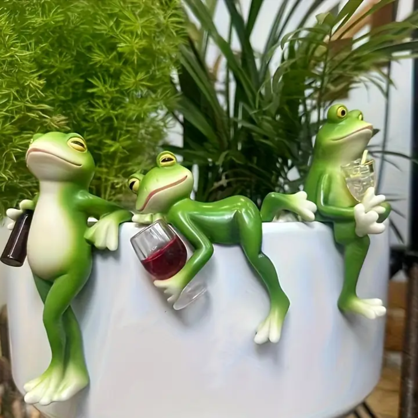 FrogWhimsy | Die freche Dekoration für Töpfe und Gärten