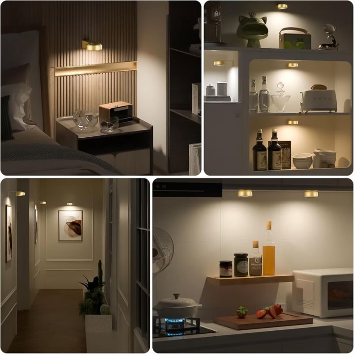 2+1 Gratis | MagniLight | Magnetische LED-Bilderleuchte – Dimmbar & wiederaufladbar