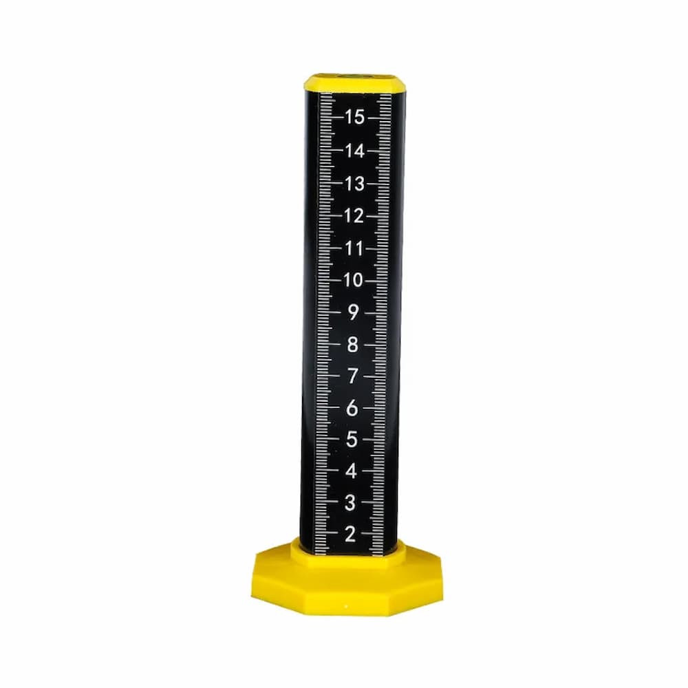 LaserMeasure™ | Präzisions-Höhenmessstab — Magnetfuß mit eingebauten Libellen
