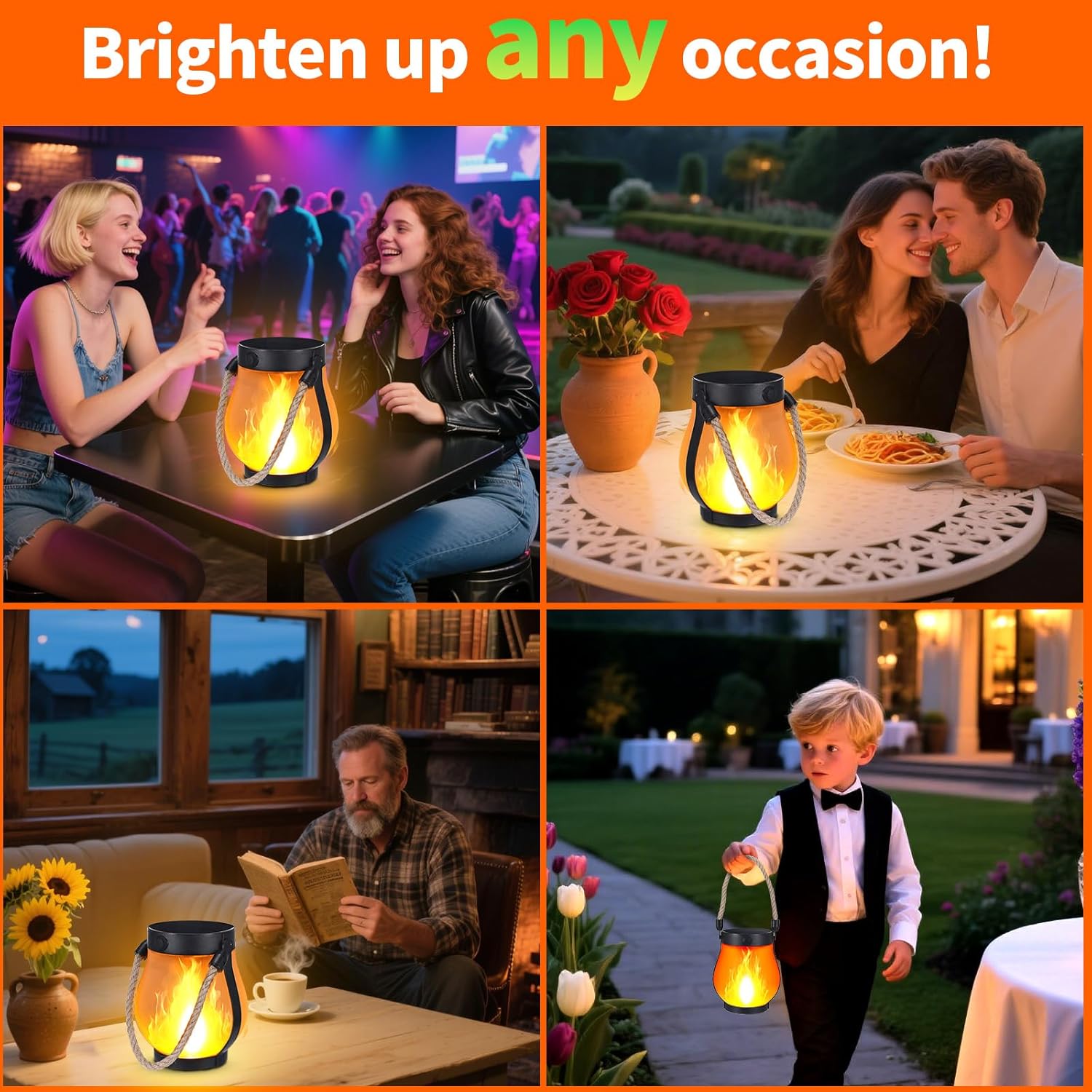 Solar Gartenlaterne | LED Außenleuchte | Warmweißes Licht | Wetterfest für Terrasse & Garten