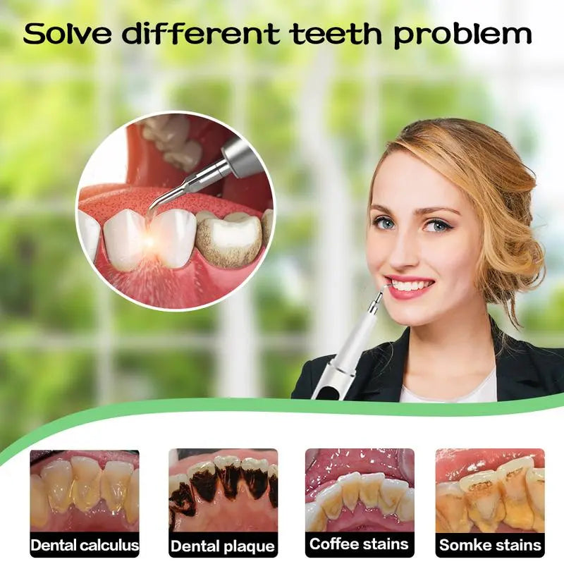 50% RABATT | ProClean™ | Zahnreiniger Ultraschall, beseitigt effektiv Kaffee- & Rauchverfärbungen