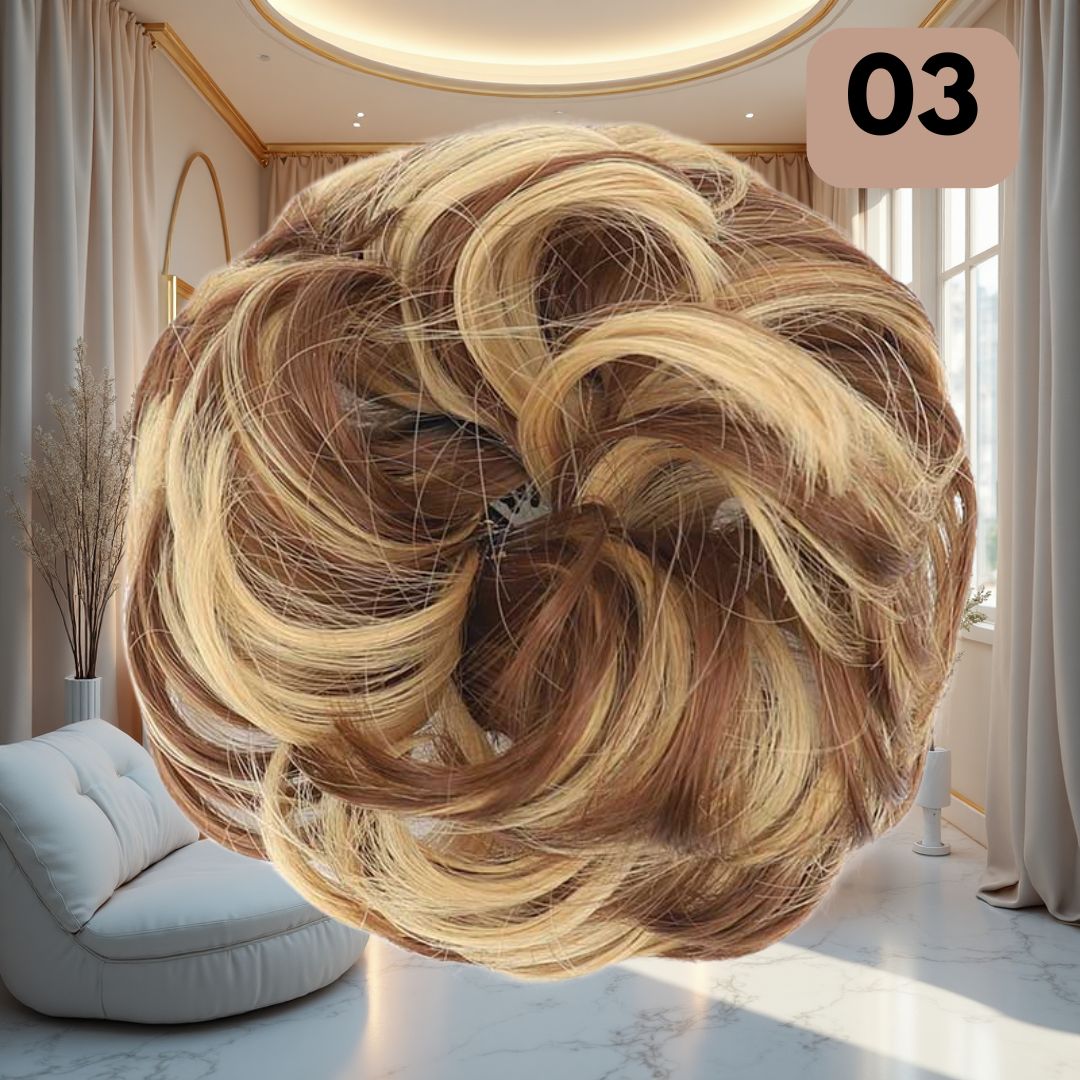 1+1 GRATIS | LoopCurl™ | Verstellbarer Duttaufsatz im Vogelnest-Design | Mehr Volumen & elegante Frisuren in Sekunden