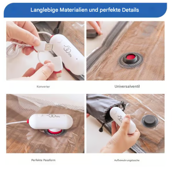 50% Rabatt | VacPack™ | Maximiere deinen Stauraum clever & einfach