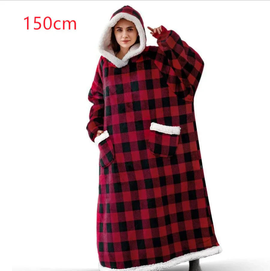 50% Rabatt | ComfyBlanket™ | Ultrawarmer Sherpa-Fleece-Hoodie