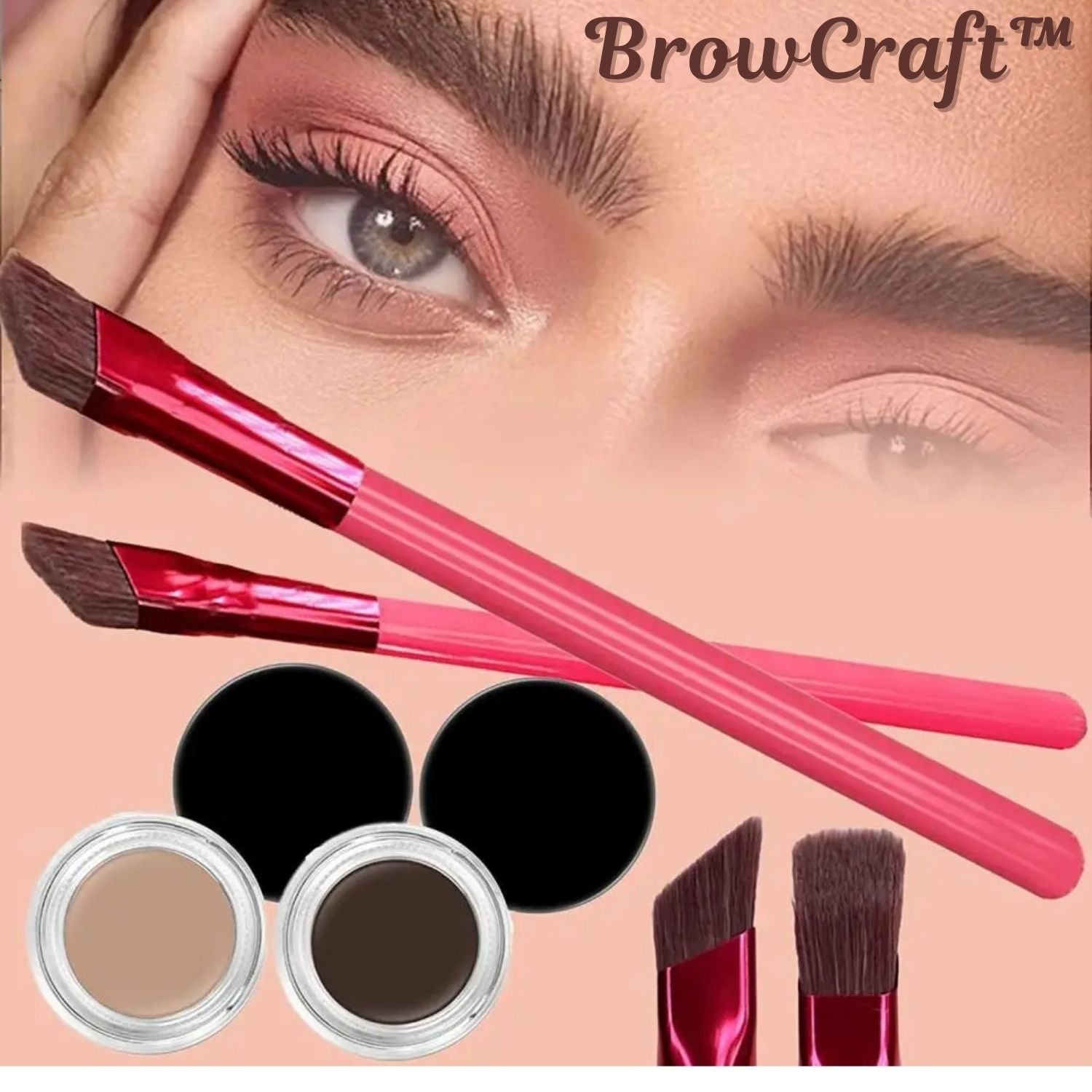 1+1 Gratis l BrowCraft™ | Erzielen Sie mühelos natürliche, vollere Augenbrauen!