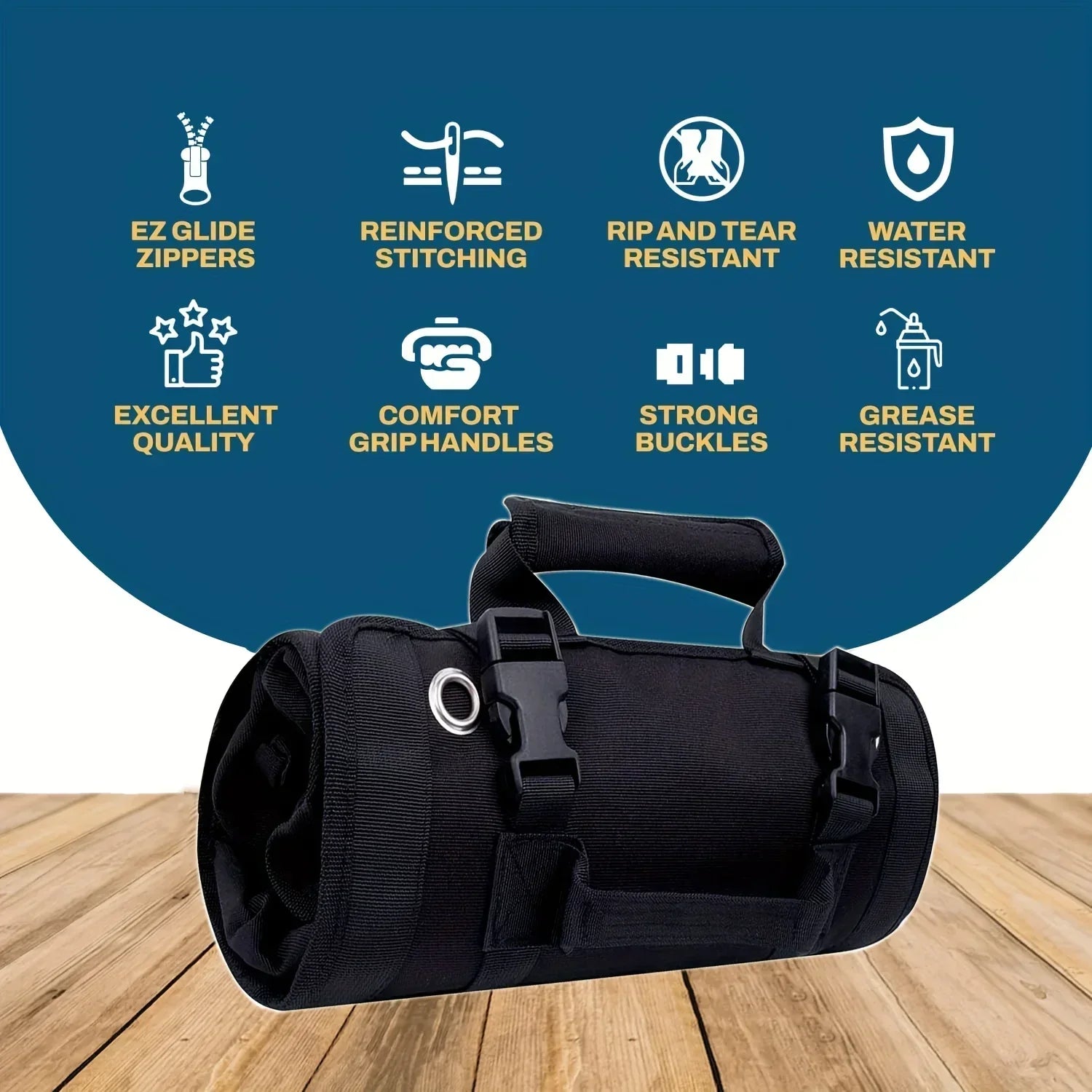 50% Rabatt | BoltRoll™ | Tragbare Werkzeug-Rolltasche