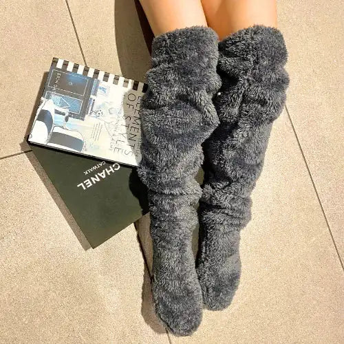 CozyKnee™ | Flauschige Overknee-Wintersocken