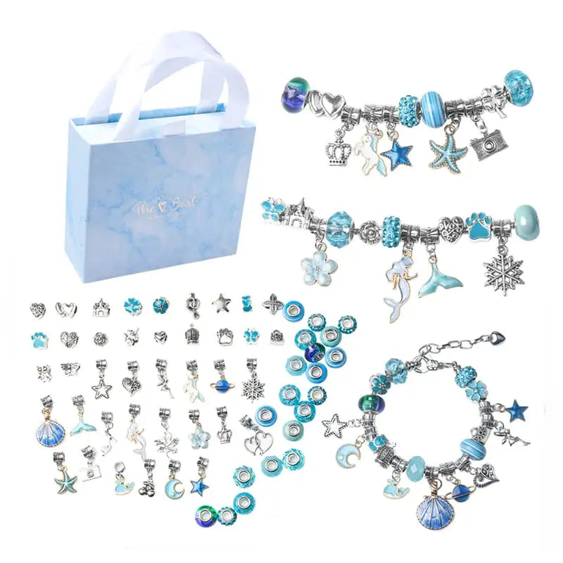 CharmCraft™ | Charm-Armband Bastelset — DIY Schmuckherstellung für Kinder