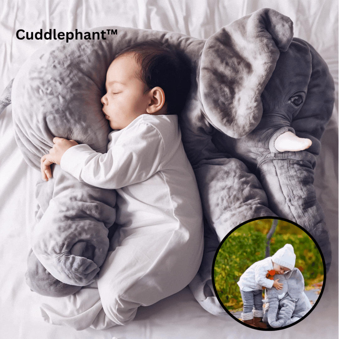 Cuddlephant™ | Baby-Elefanten-Kissen
