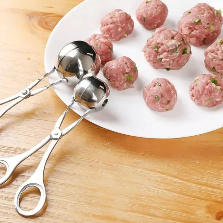 ChefBällchen | Edelstahl-Fleischbällchenformer | + 1 Kleine Gratis