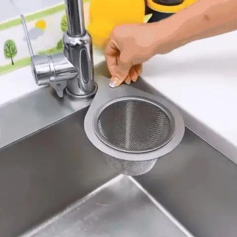 DrainGuard™ | Edelstahl-Siebkorb für Spüle 2er Set — Langlebig für den langfristigen Gebrauch