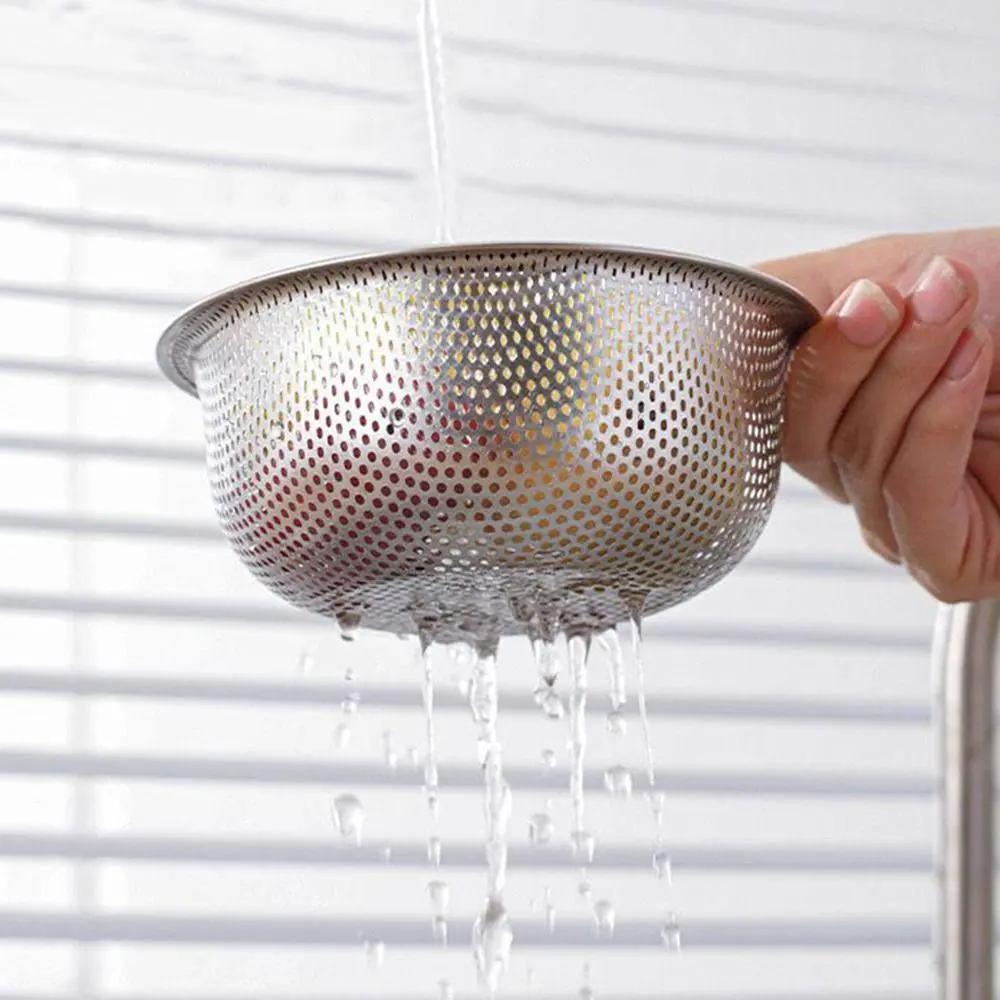 DrainGuard™ | Edelstahl-Siebkorb für Spüle 2er Set — Langlebig für den langfristigen Gebrauch