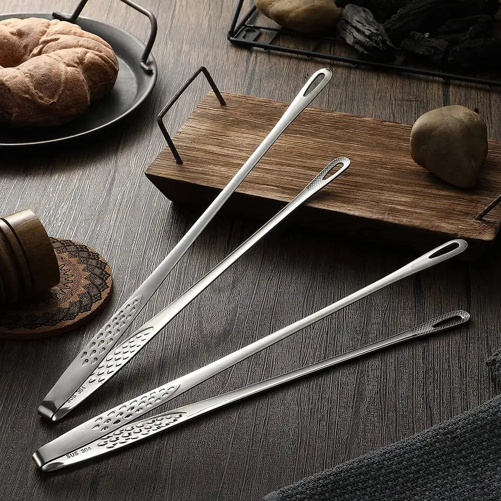 GrillGrip™ | Ergonomische Grillzange aus Edelstahl zum Grillen und Kochen